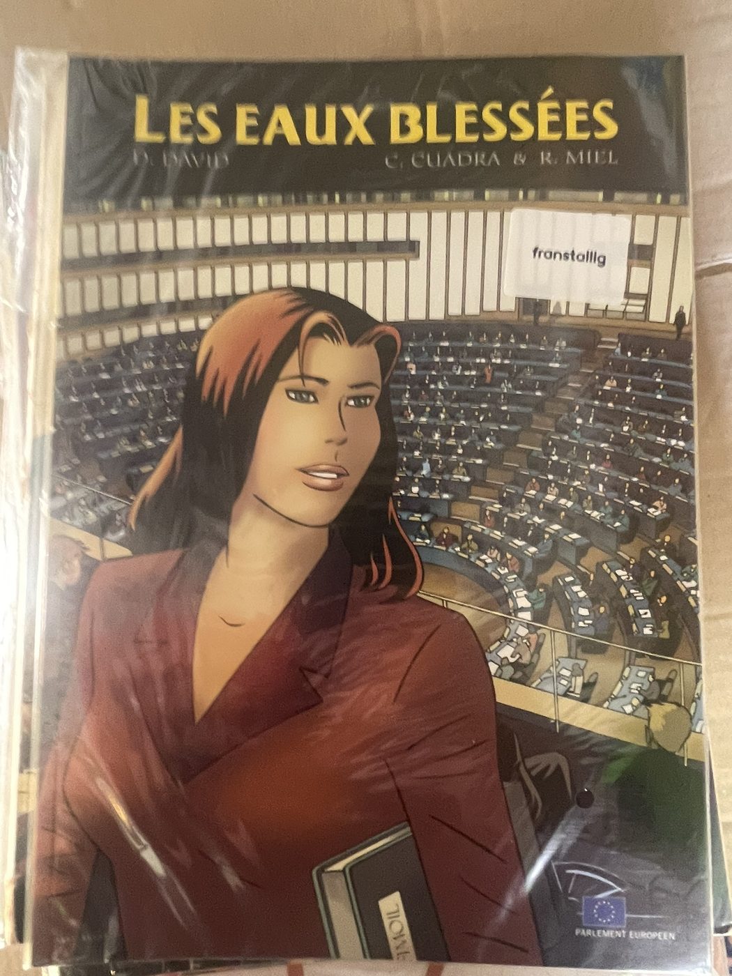 Cover van Les eaux blessées