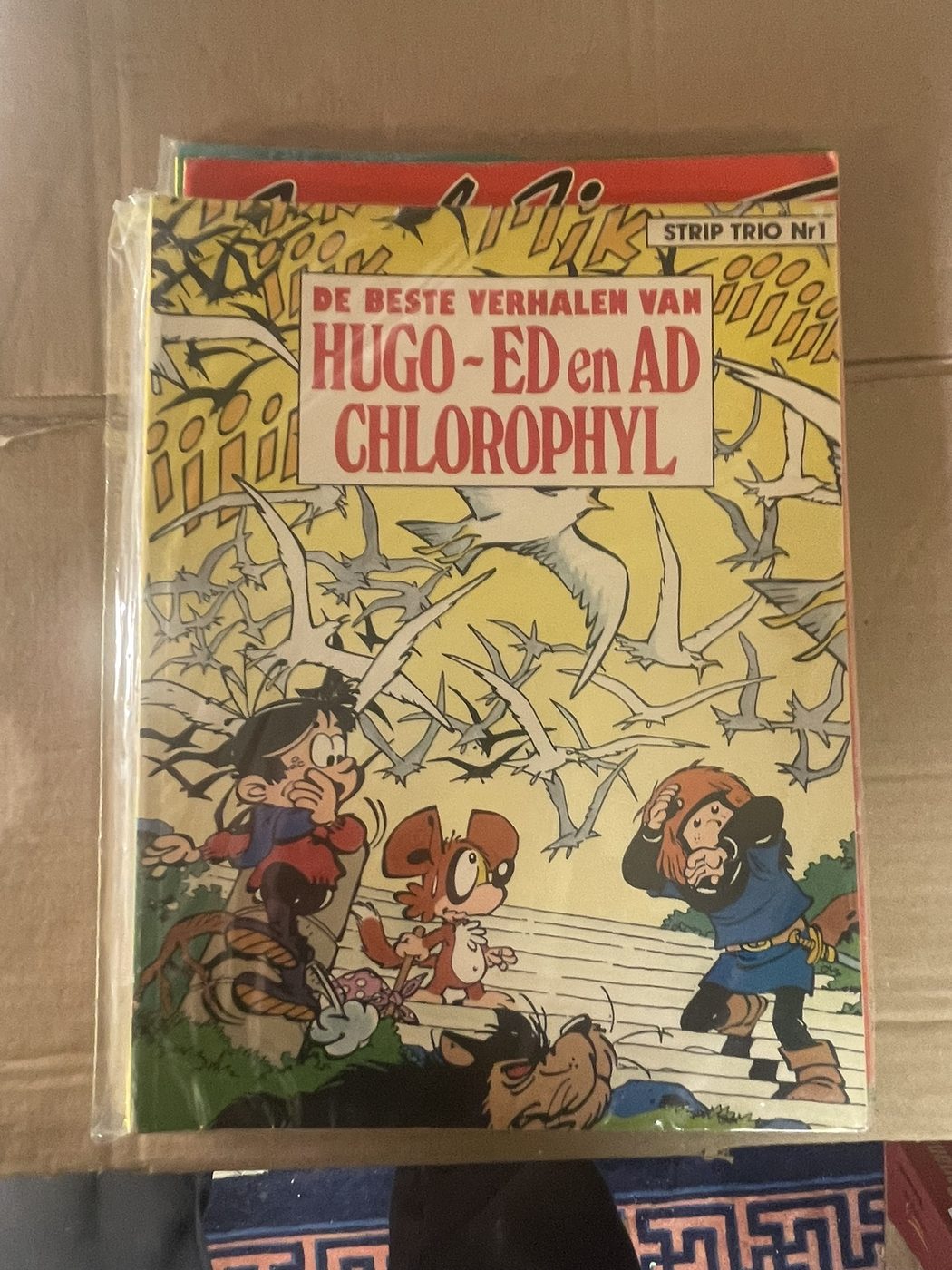 Cover van De beste verhalen van Hugo - Ed en Ad - Chlorophyl