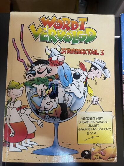 Cover van Wordt Vervolgd Stripcocktail 3