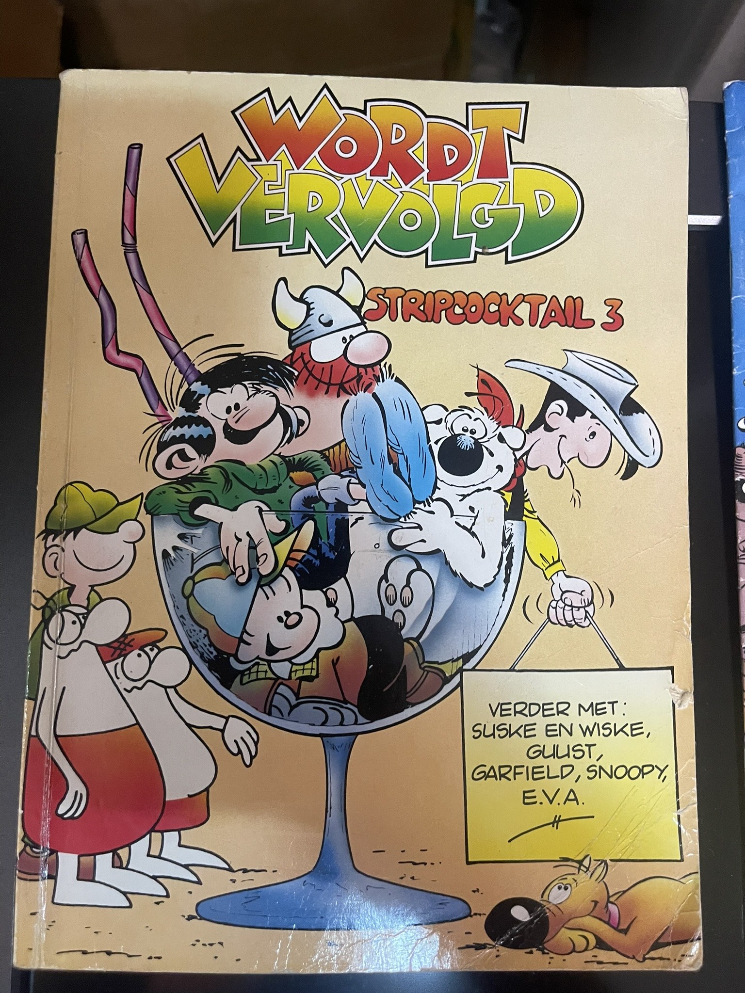 Cover van Wordt Vervolgd Stripcocktail 3