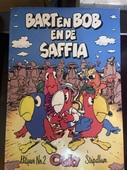 Cover van Bart en Bob en de Saffia