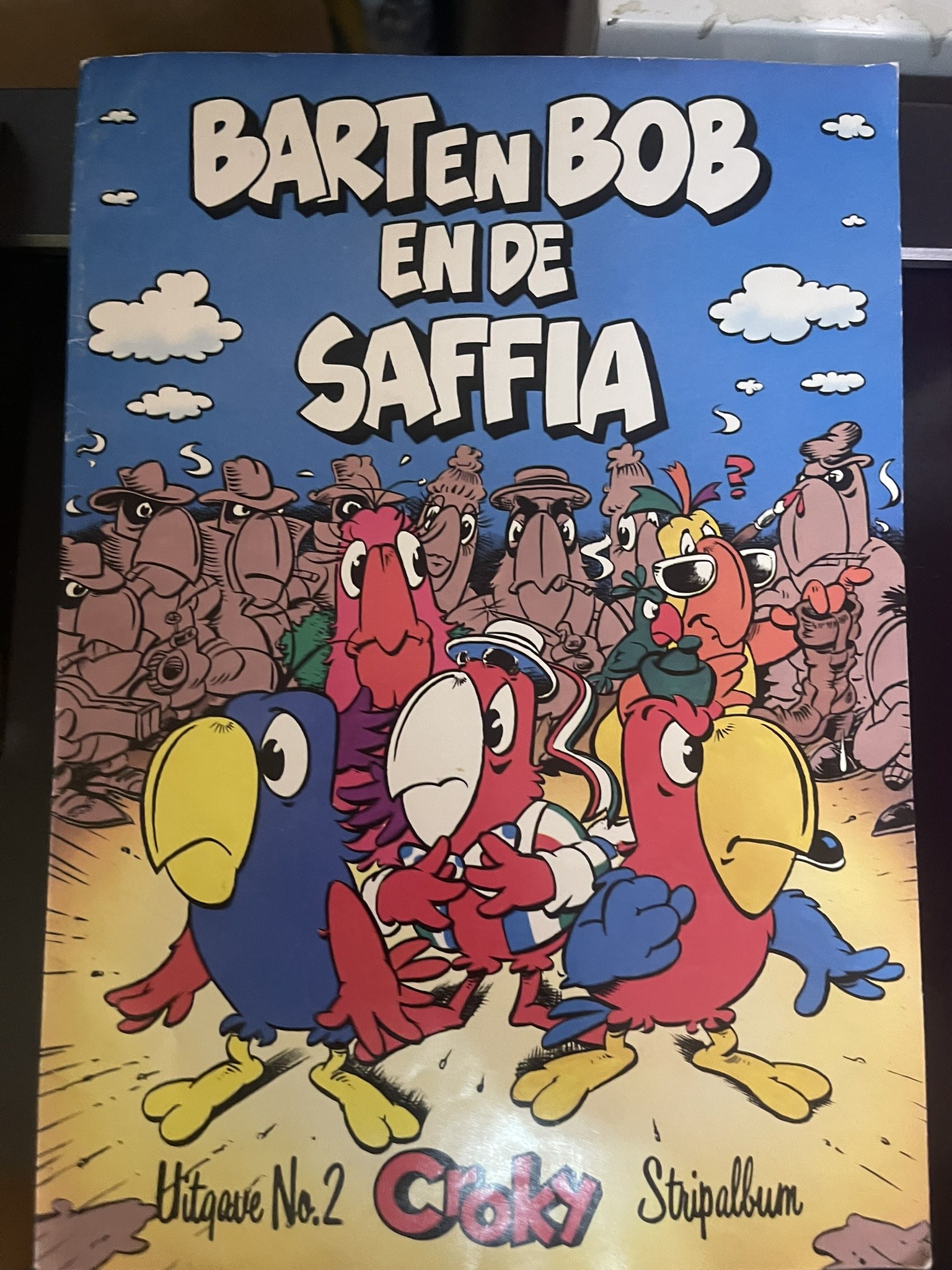 Cover van Bart en Bob en de Saffia