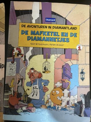 Cover van De Mafketel en de Diamannetjes