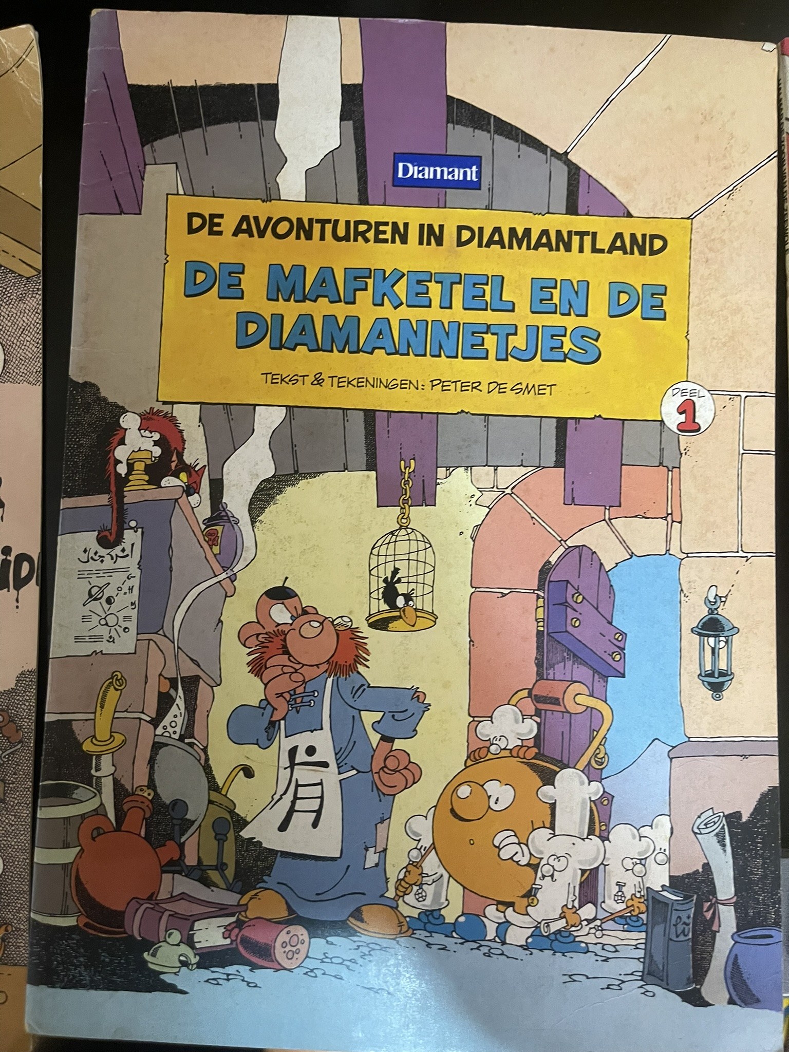 Cover van De Mafketel en de Diamannetjes