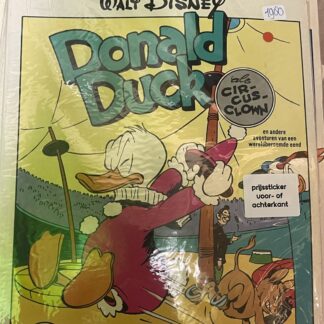 Eigen voorfoto: Donald Duck als circusclown