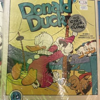 Eigen voorfoto: Donald Duck als circusclown