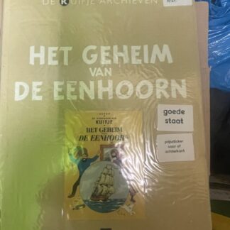 Het geheim van de Eenhoorn - De Kuifje archieven - eigen exemplaar box 156