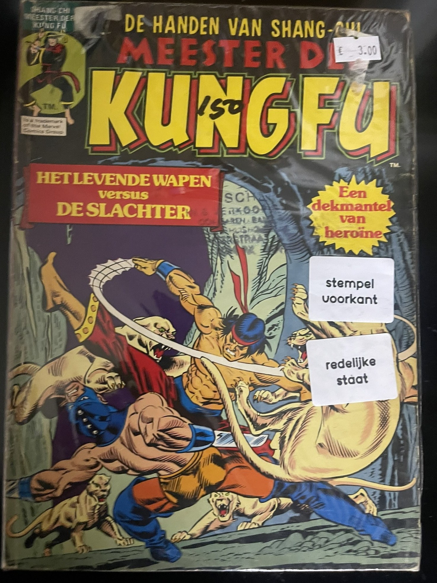 Cover van Handel in verdovende middelen + Het levende wapen versus de Slachter