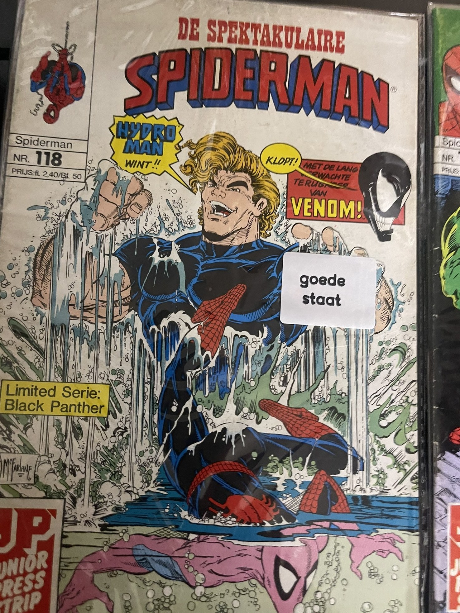Cover van De spektakulaire Spiderman 118