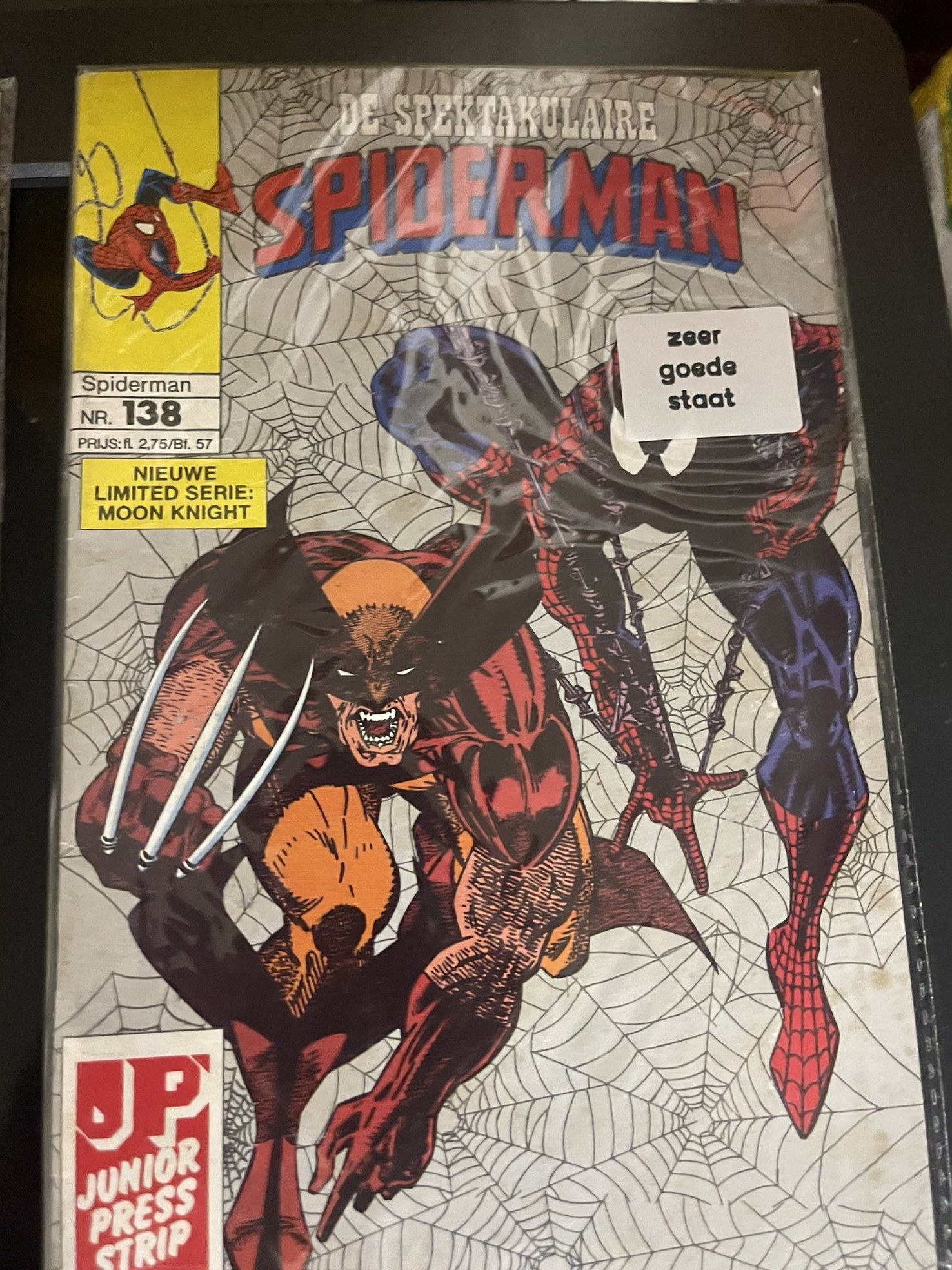 Cover van De spektakulaire Spiderman 138