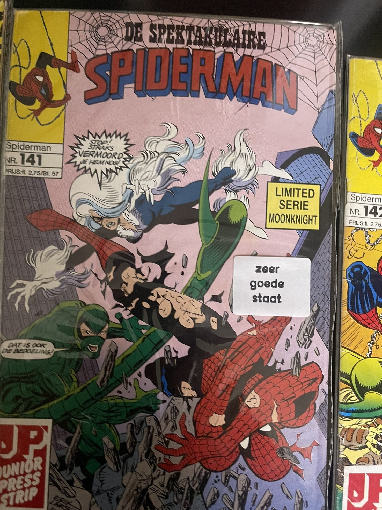 Cover van De spektakulaire Spiderman 141