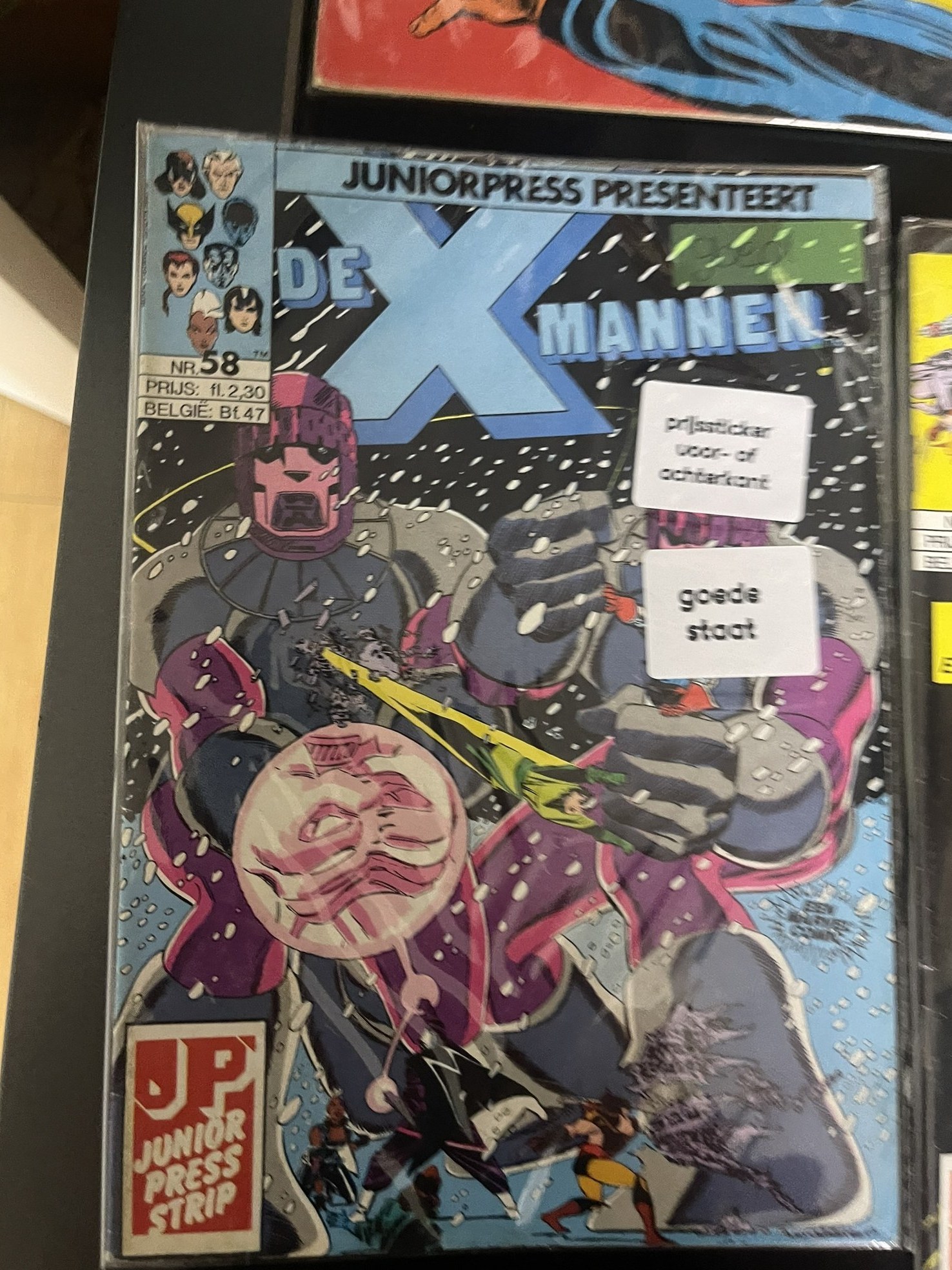 Cover van De X mannen 58
