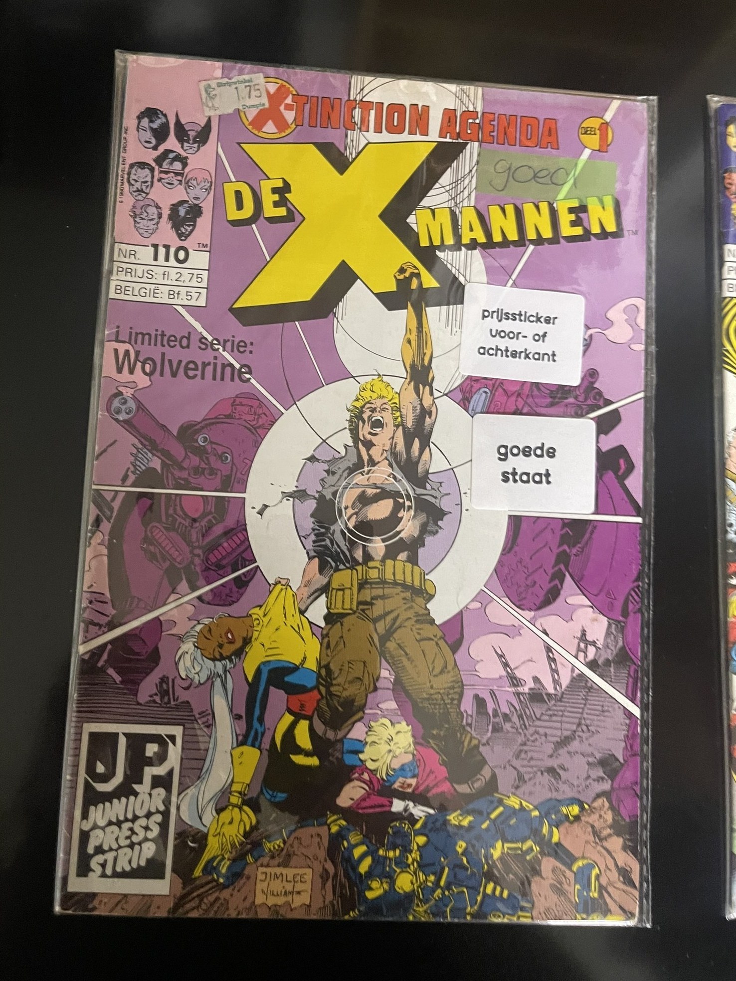 Cover van De X mannen 110