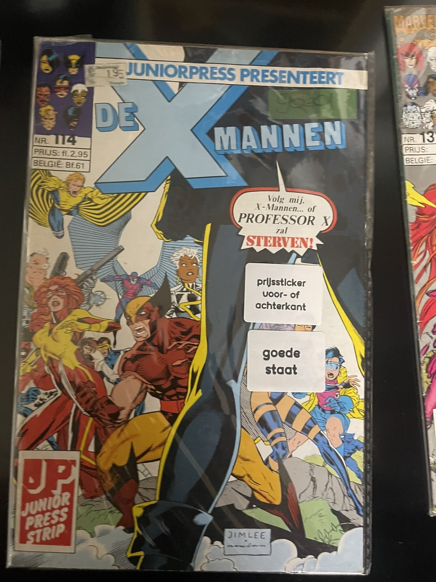 Cover van De X mannen 114