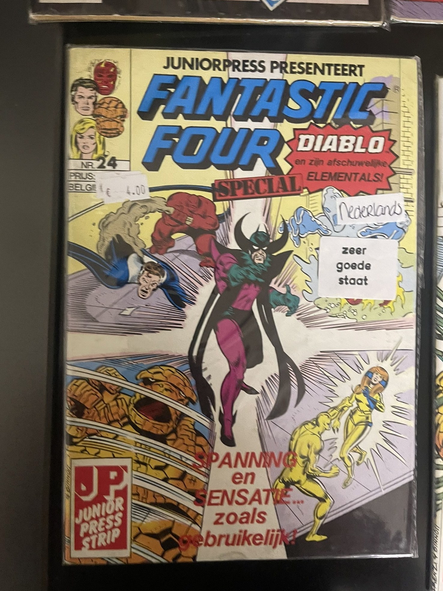 Cover van Diablo en zijn afschuwelijke Elementals!