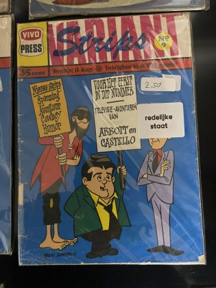 Cover van Strip! - Abbott & Costello