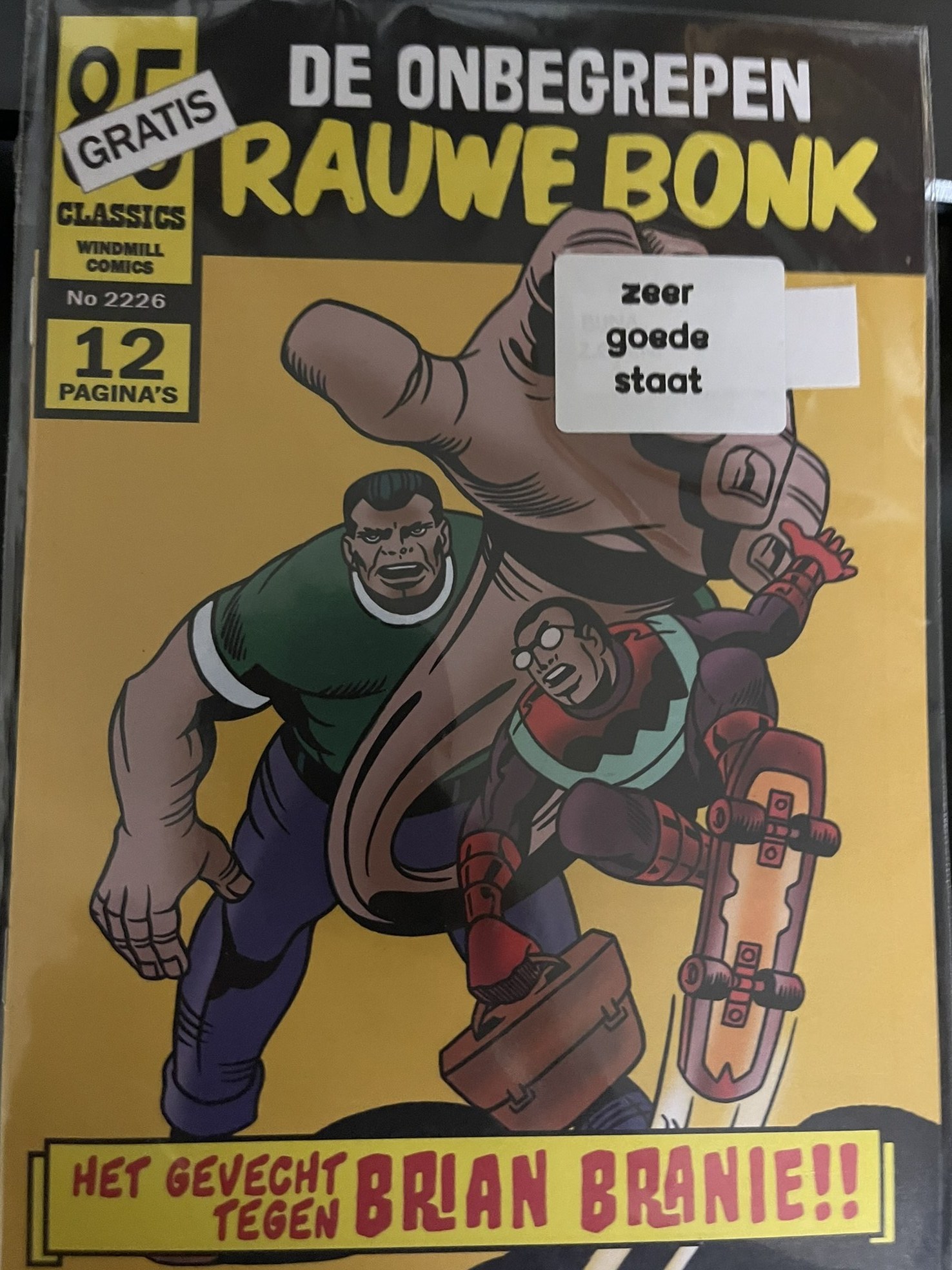 Cover van De onbegrepen Rauwe Bonk - Rhino!