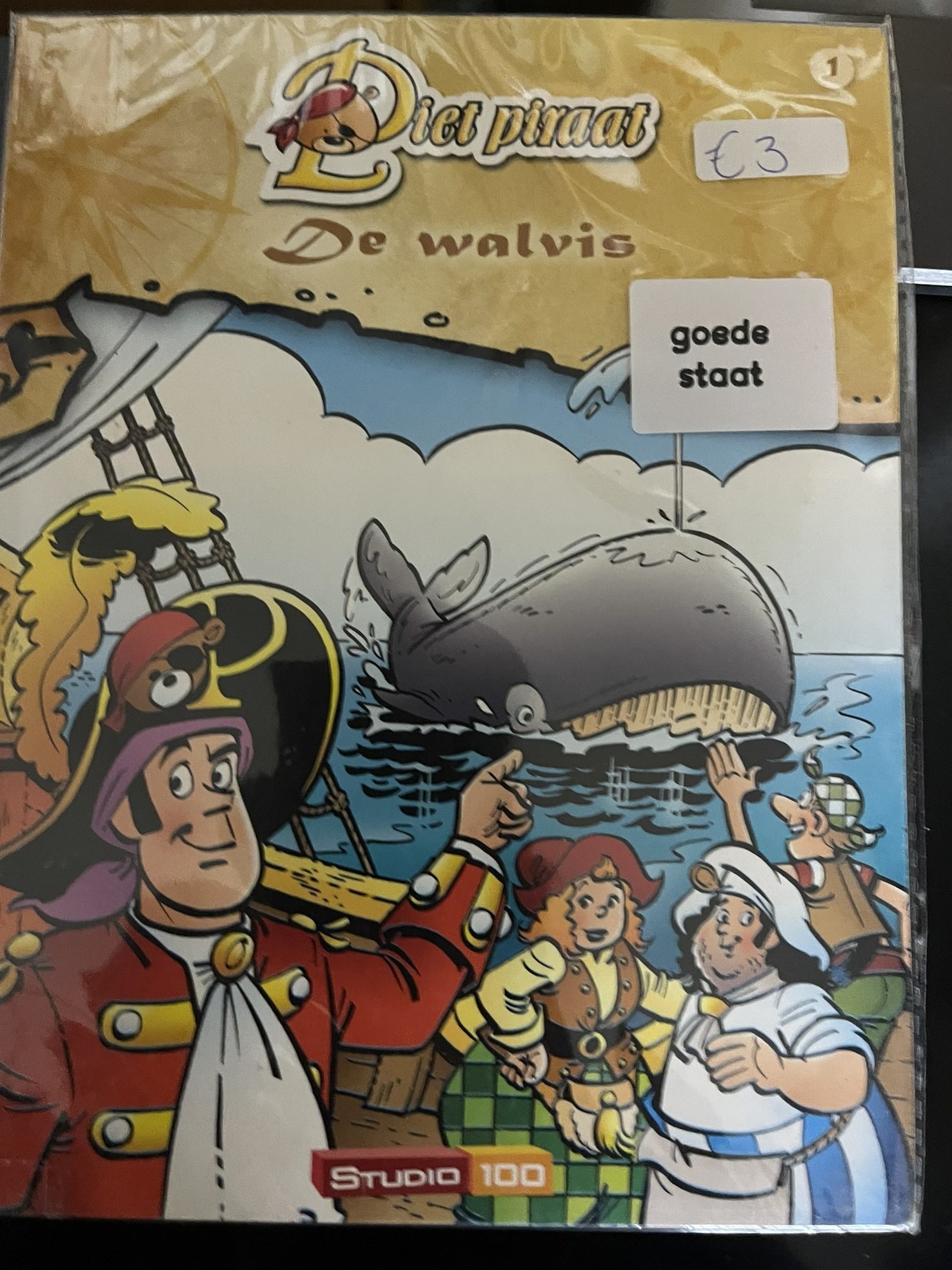 Cover van Piet Piraat - De walvis