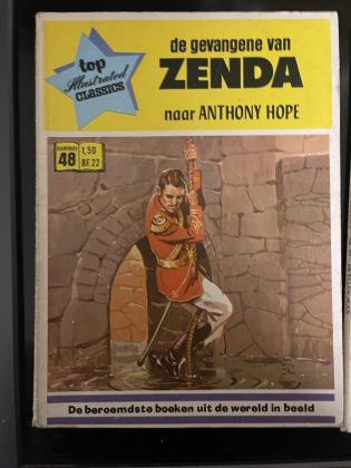 Cover van De gevangene van Zenda