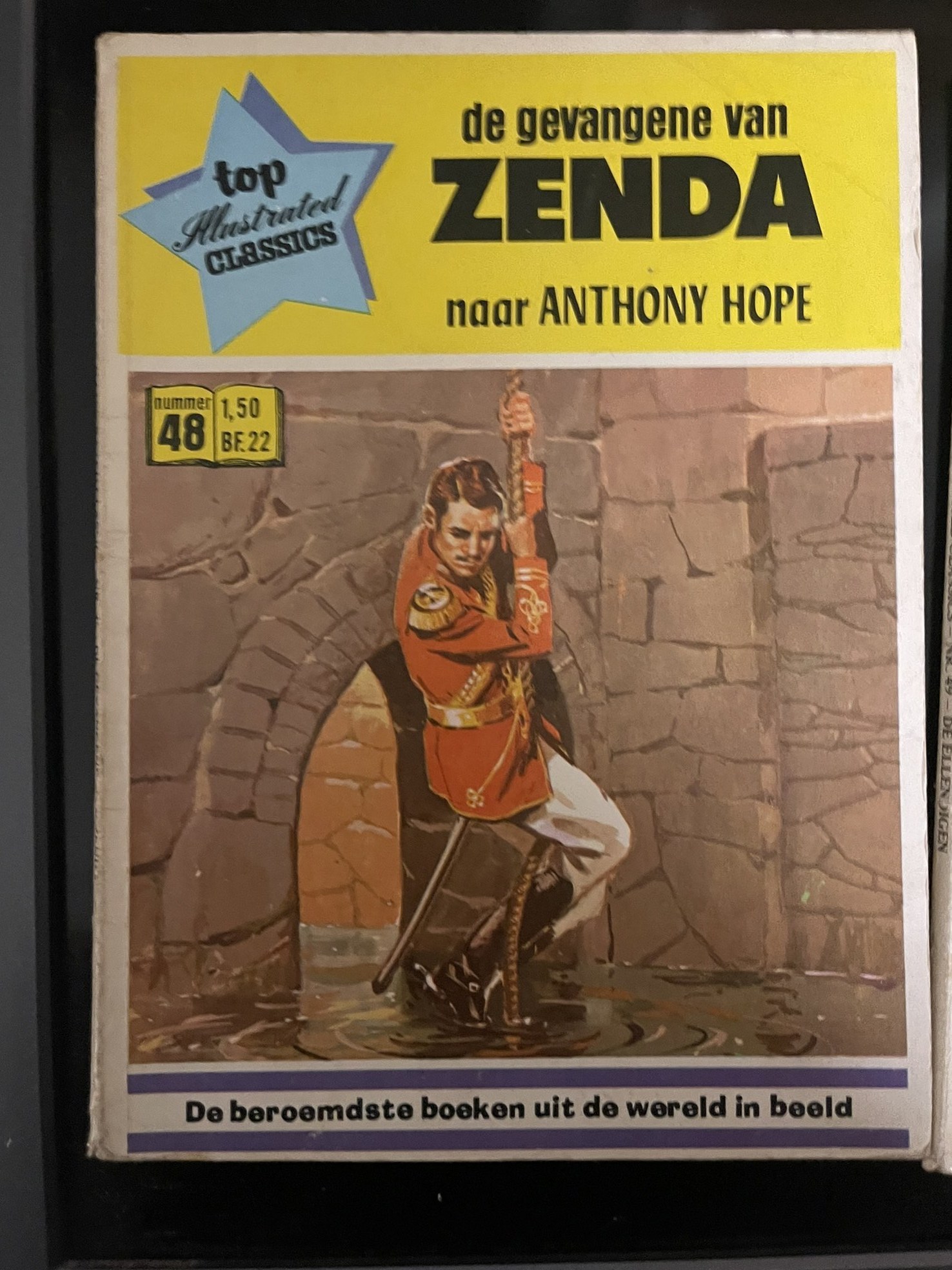 Cover van De gevangene van Zenda
