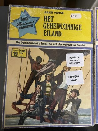 Cover van Het geheimzinnige eiland