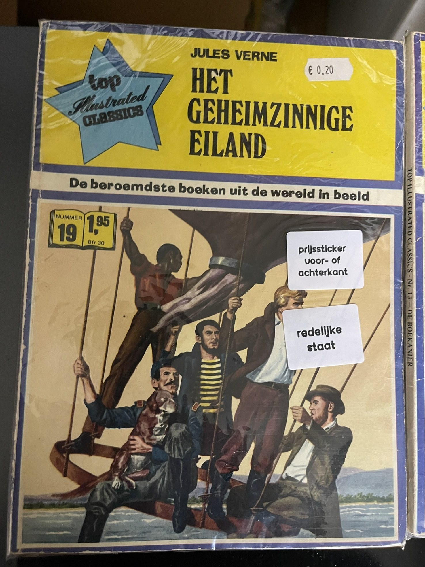 Cover van Het geheimzinnige eiland