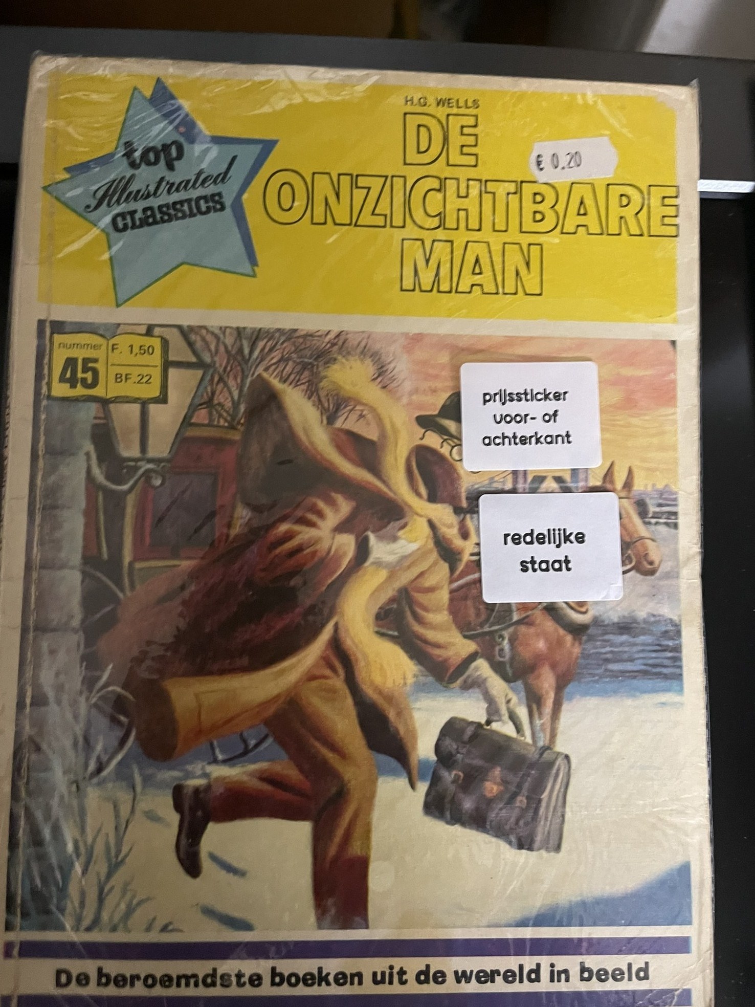 Cover van De onzichtbare man