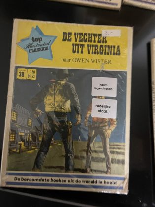 Cover van De vechter uit Virginia