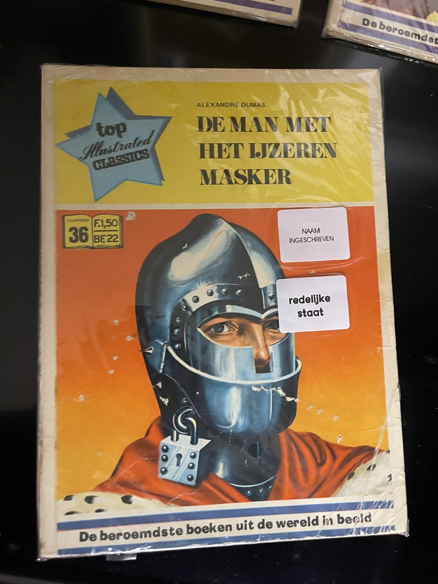 Cover van De man met het ijzeren masker