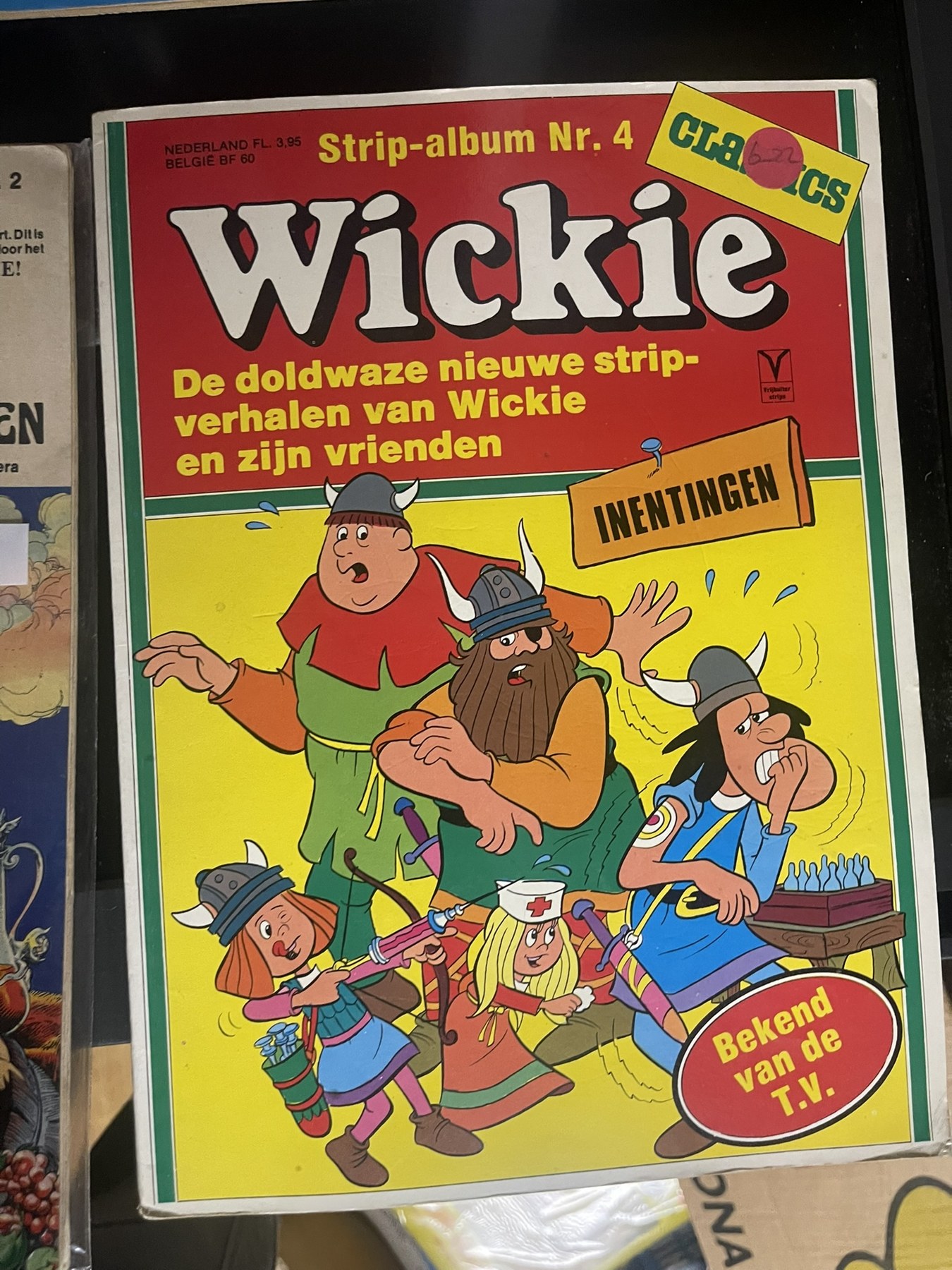 Cover van Wickie strip-album Nr. 4