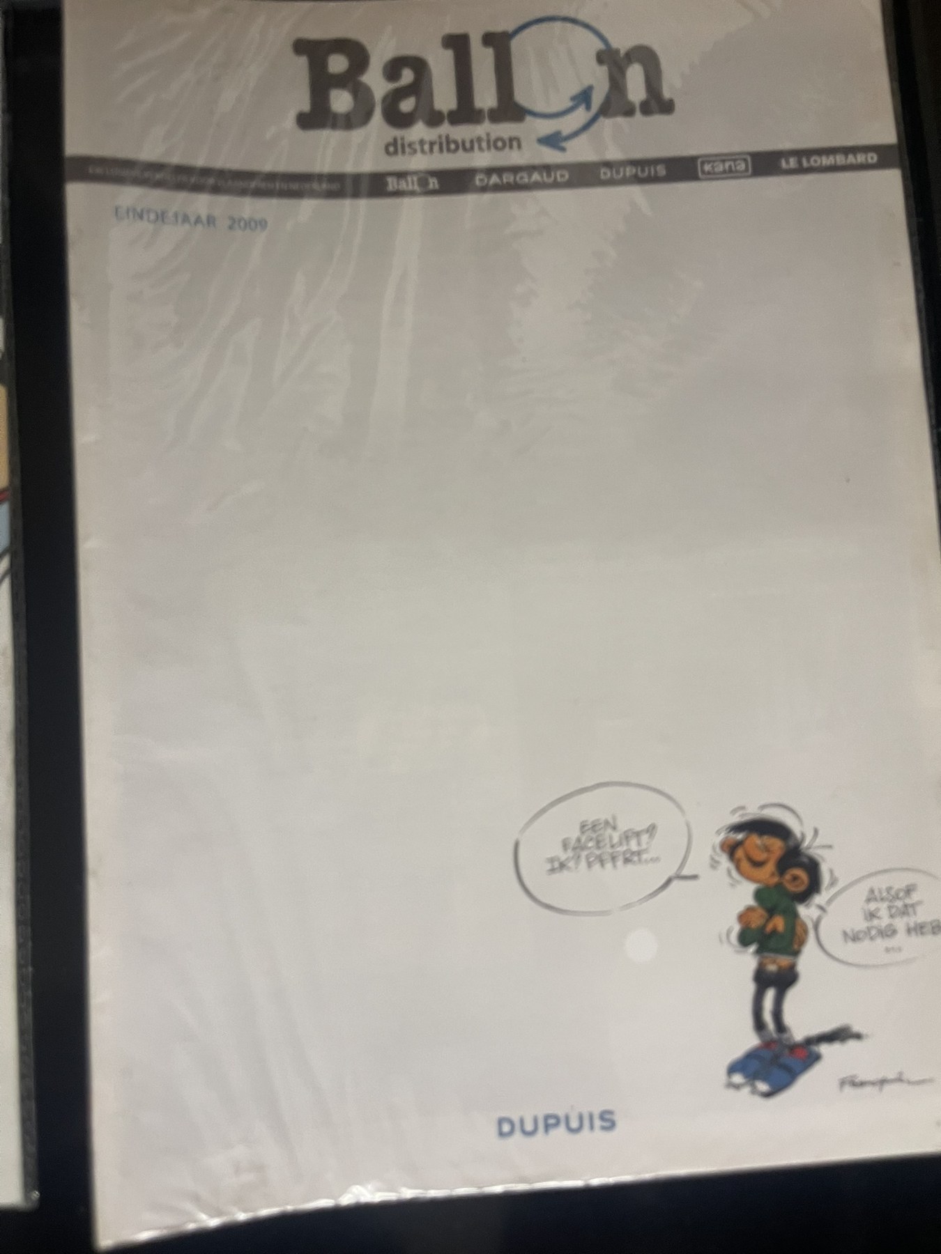 Cover van Ballon - stripinformatieblad