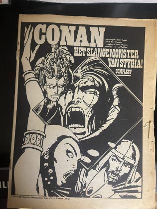 Cover van Het slangemonster van Stygia!