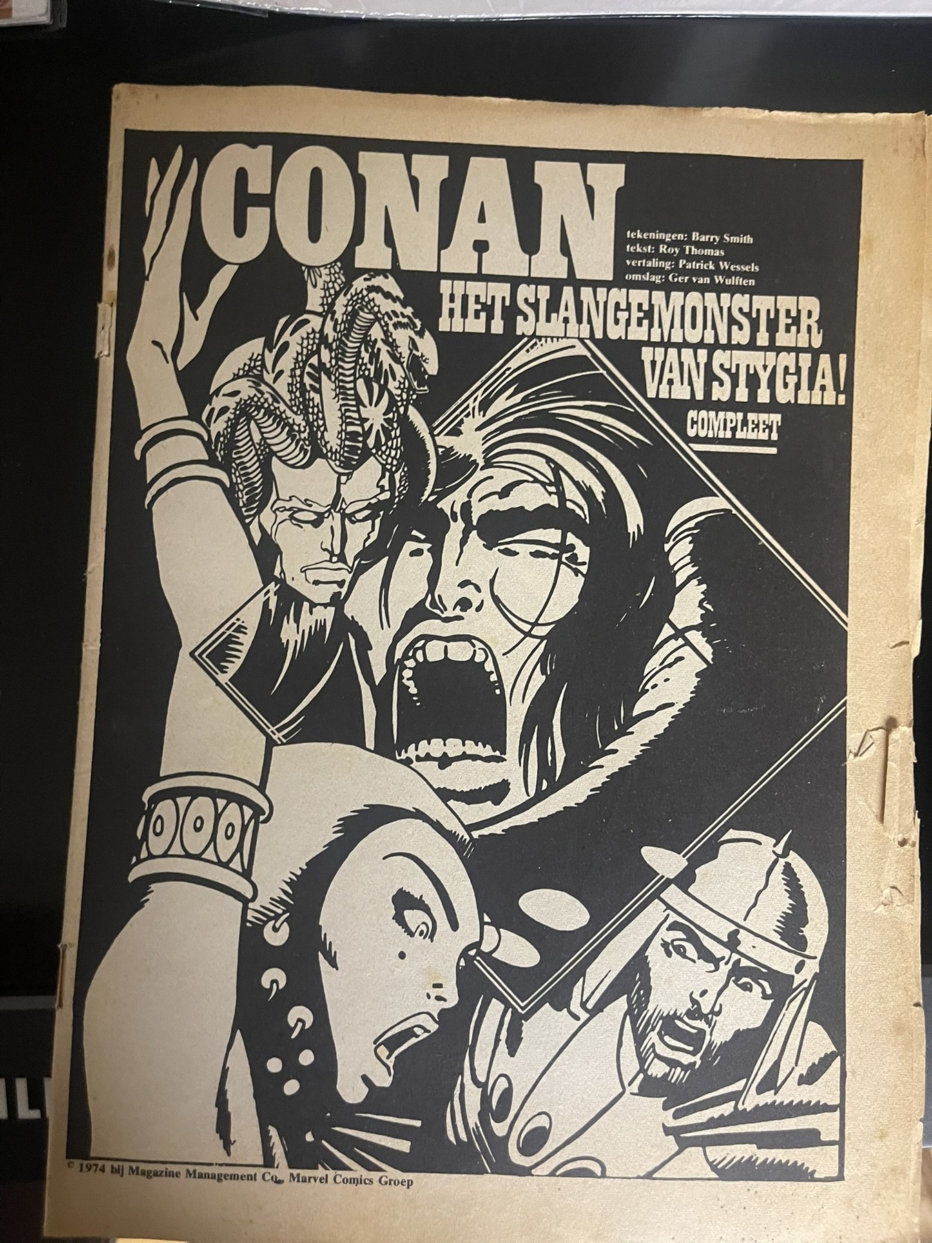 Cover van Het slangemonster van Stygia!