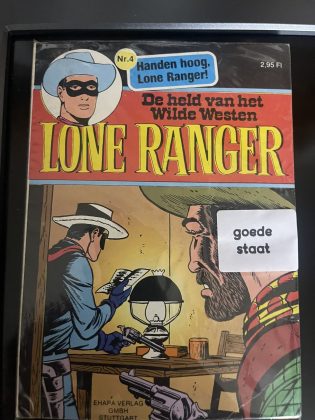Cover van Handen hoog, Lone Ranger!