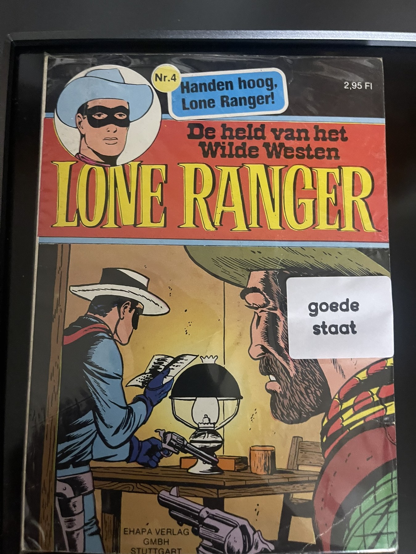 Cover van Handen hoog, Lone Ranger!
