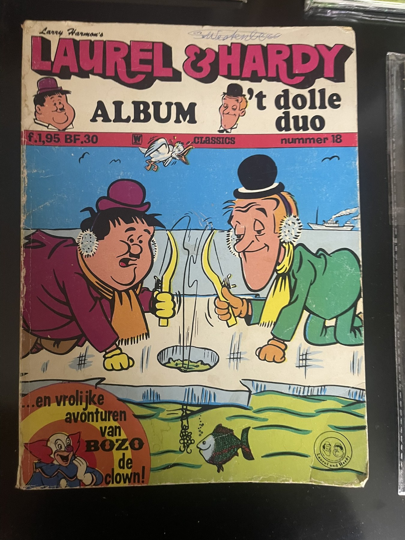 Cover van 't Dolle duo ...en vrolijke avonturen van Bozo de clown!
