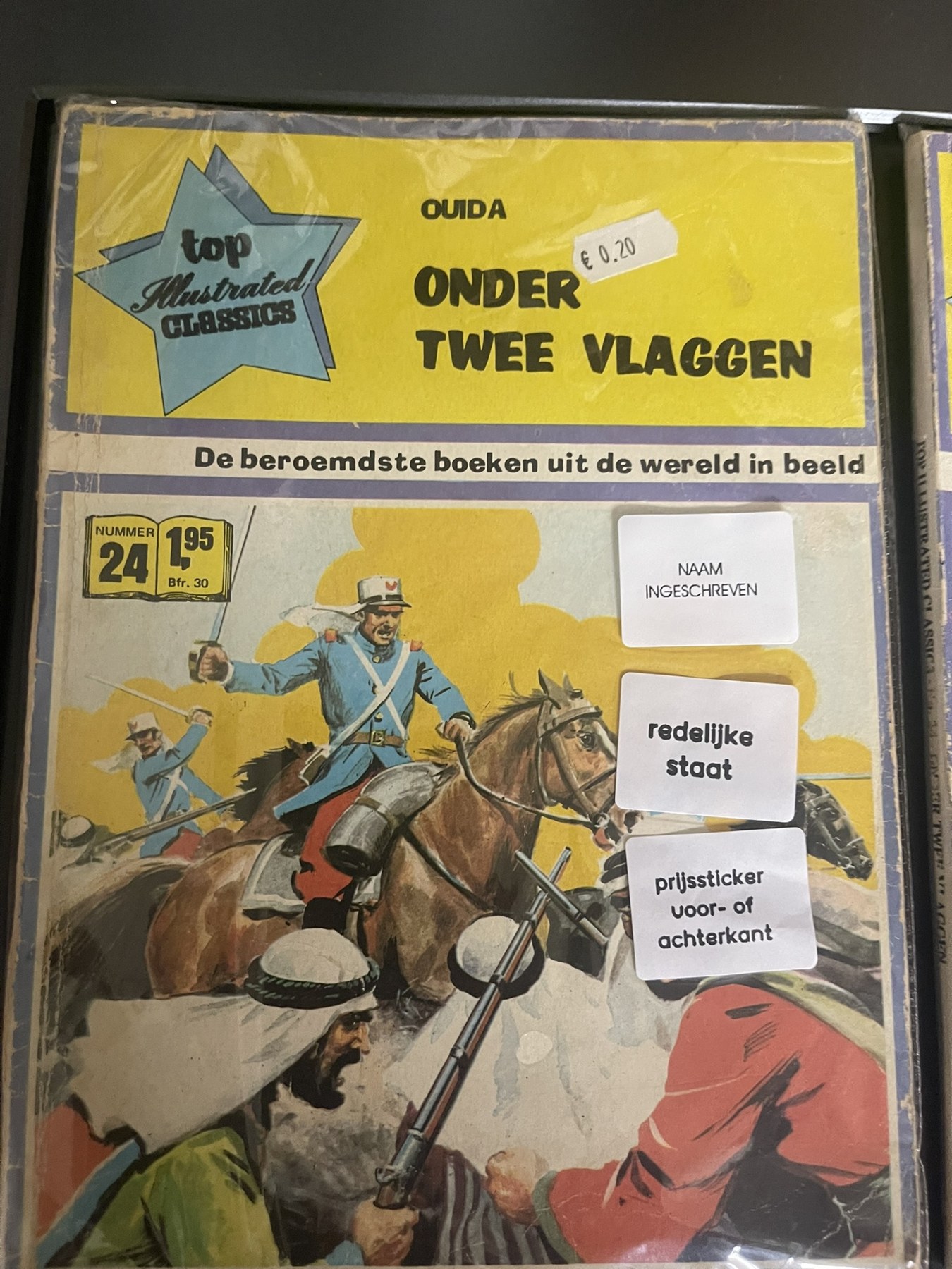 Cover van Onder twee vlaggen