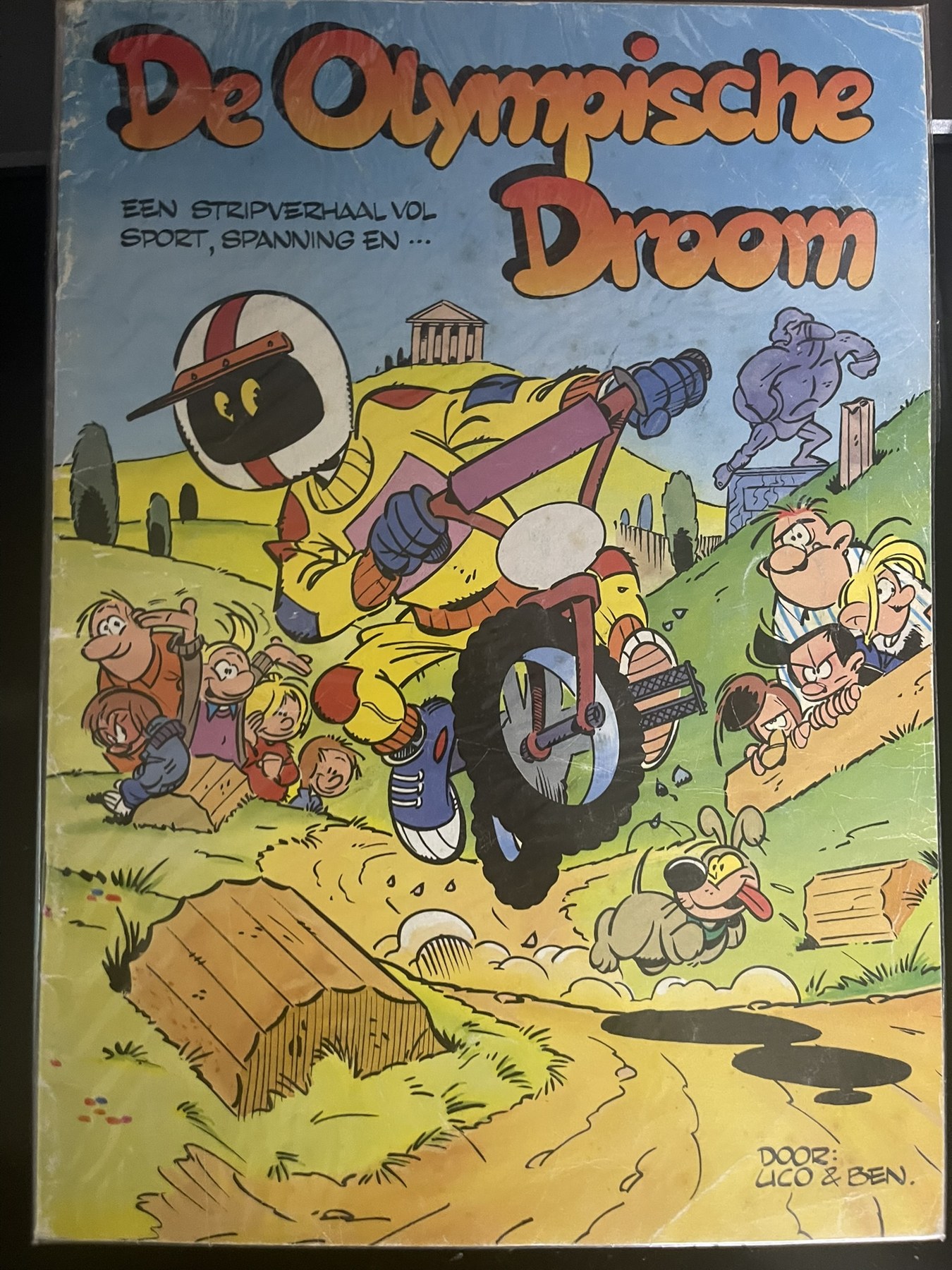 Cover van De Olympische droom