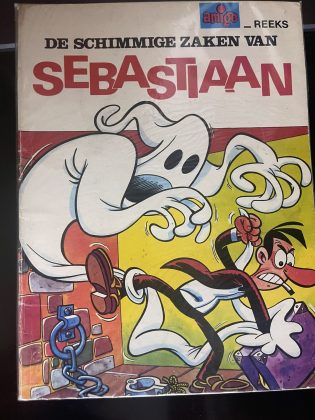 Cover van De schimmige zaken van Sebastiaan
