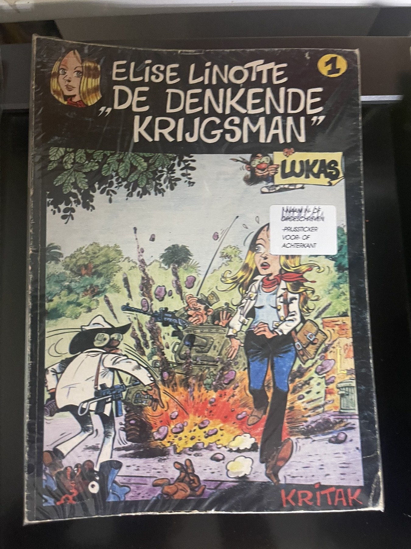 Cover van "De denkende krijgsman"
