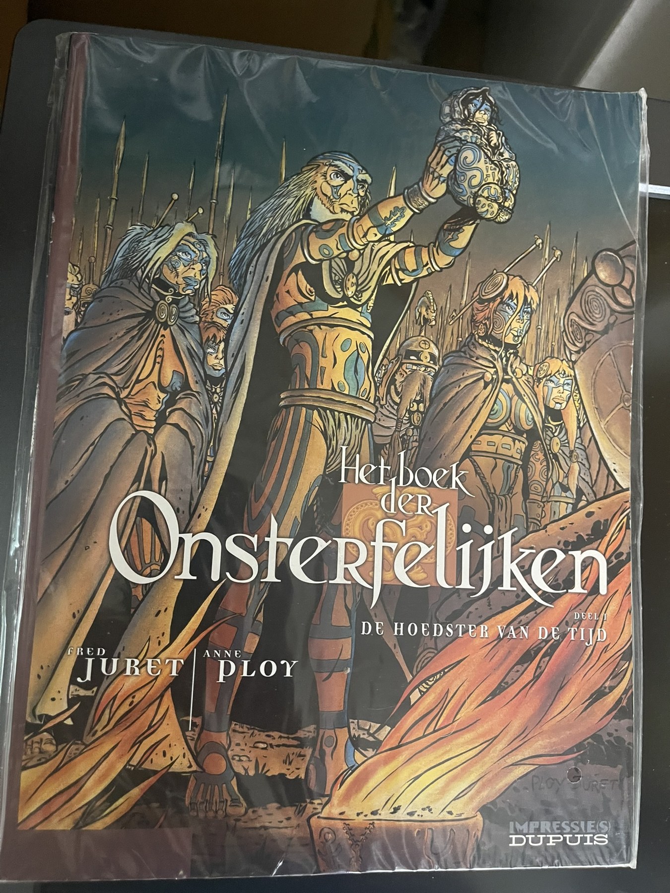 Cover van De hoedster van de tijd