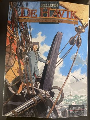 Cover van Aan boord gegijzeld