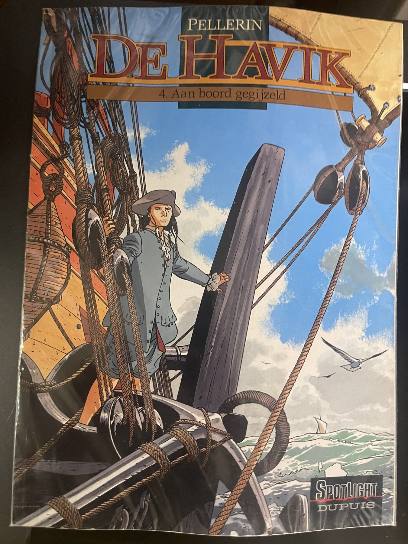 Cover van Aan boord gegijzeld