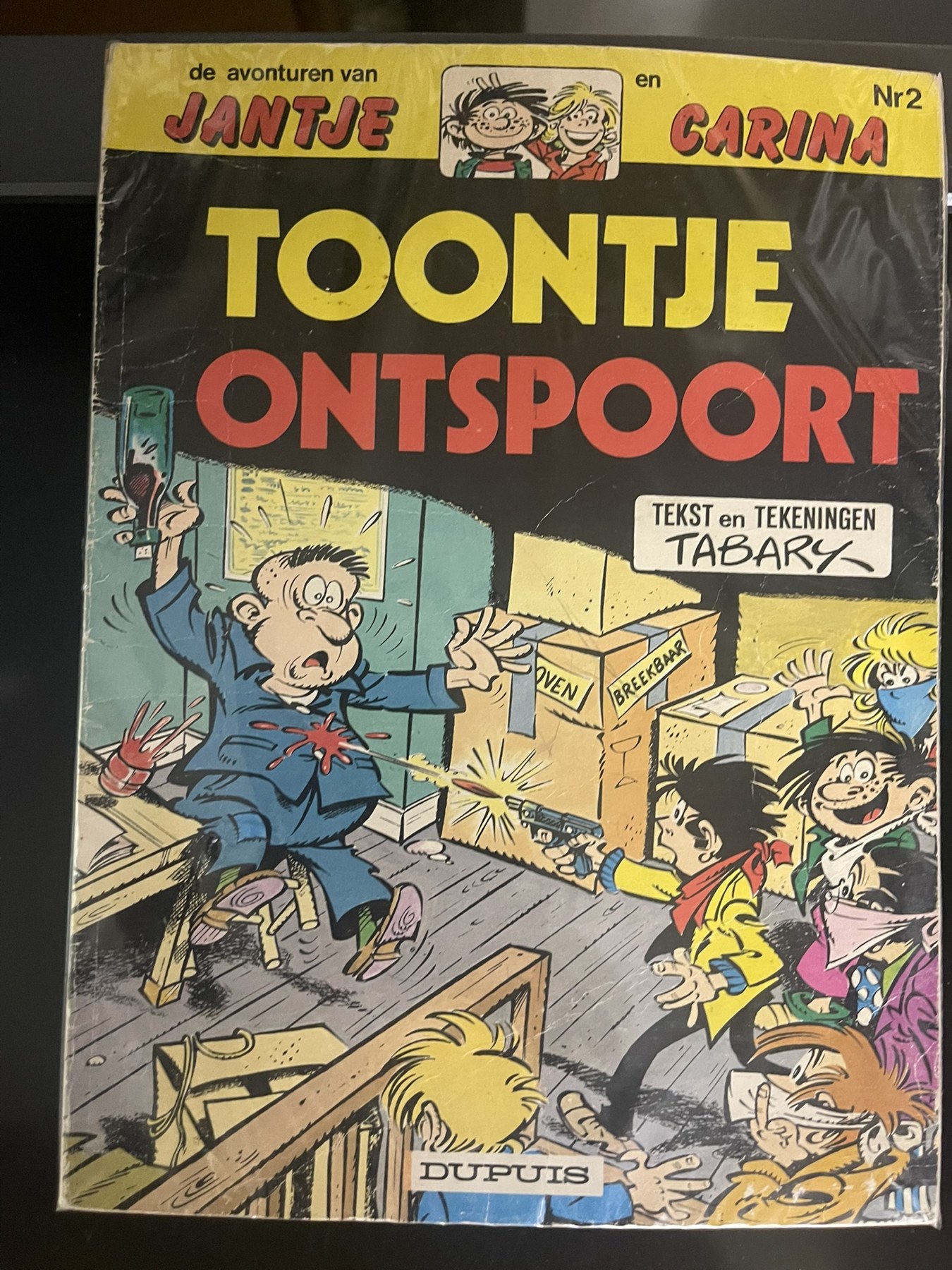 Cover van Toontje ontspoort