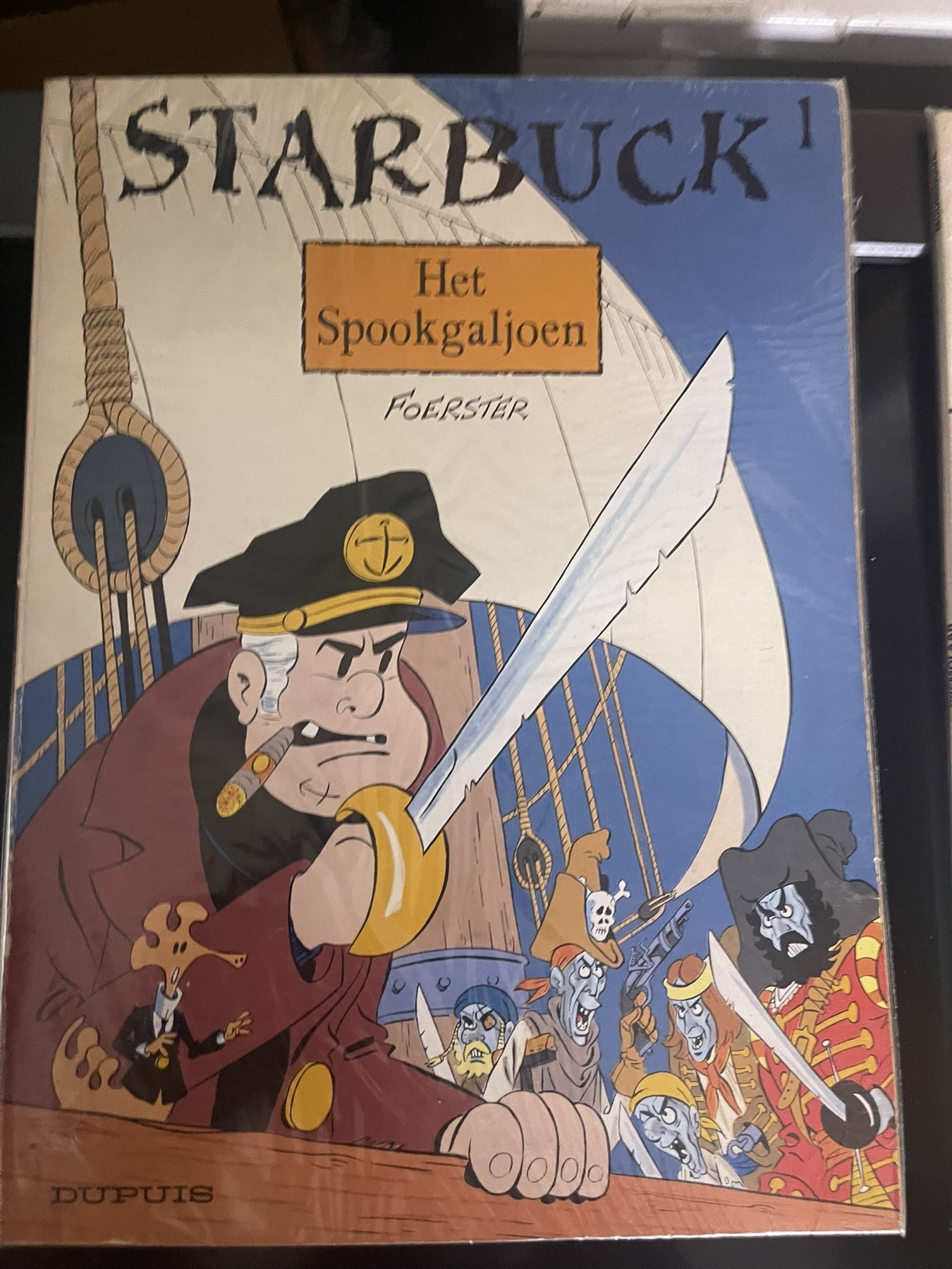 Cover van Het spookgaljoen