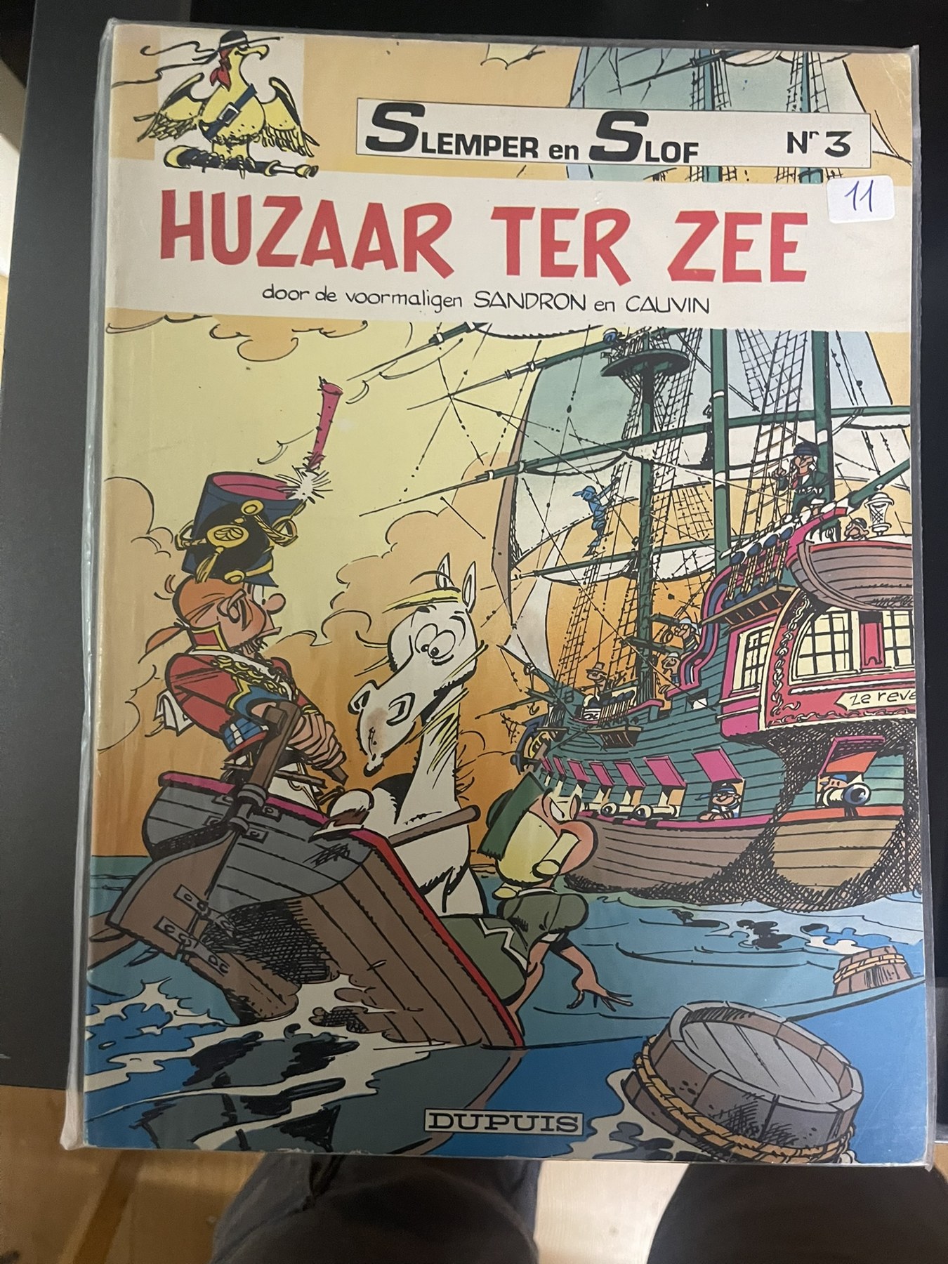 Cover van Huzaar ter zee