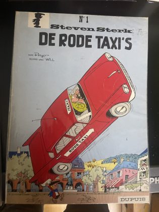 Cover van De rode taxi's