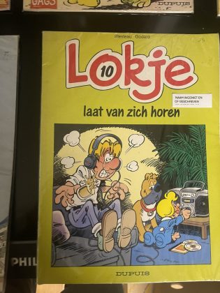 Cover van Lokje laat van zich horen