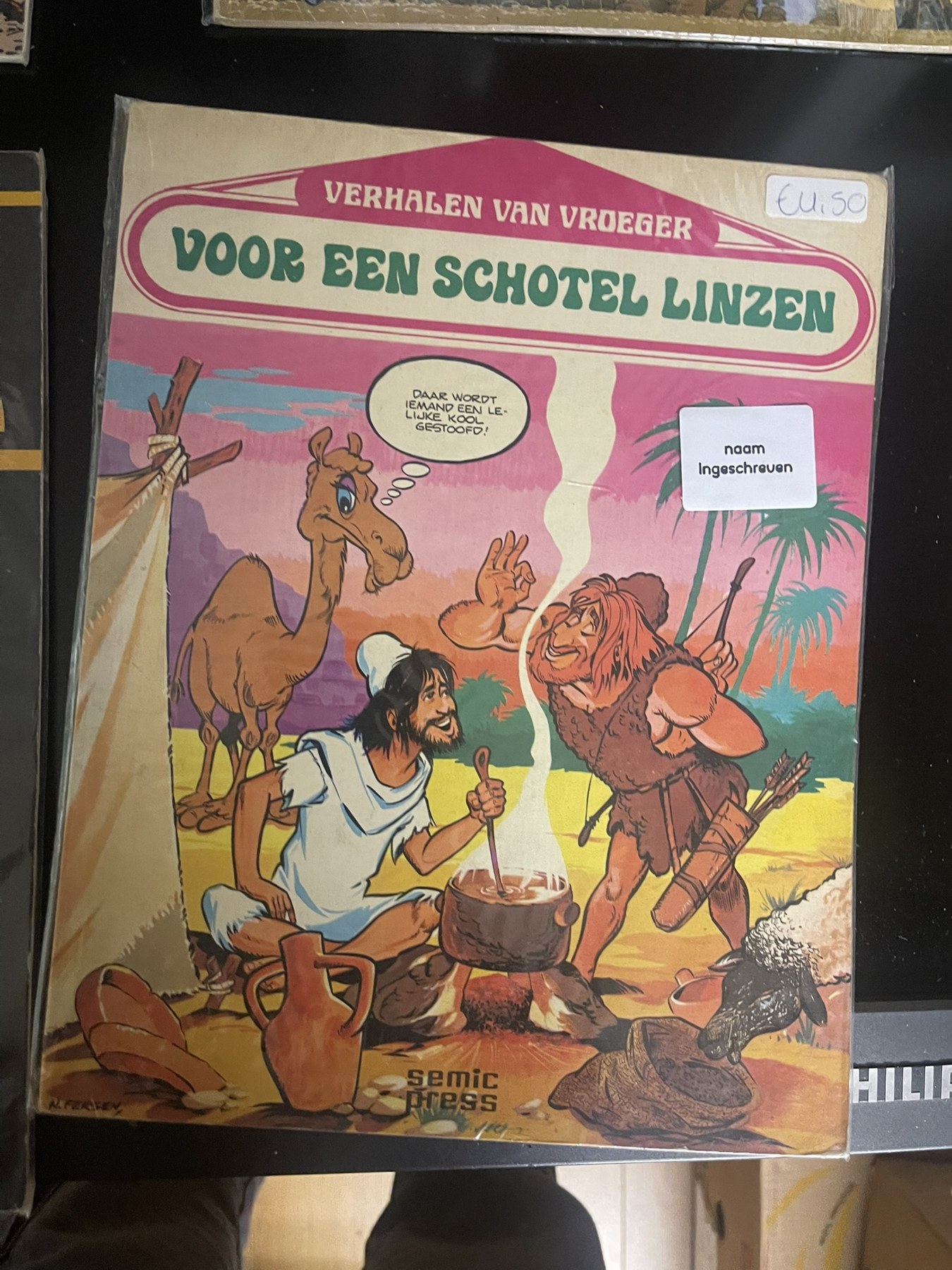 Cover van Voor een schotel linzen