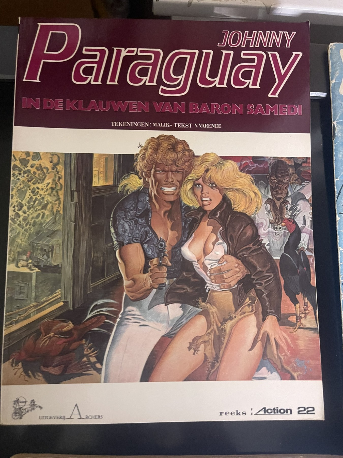 Cover van In de klauwen van baron Samedi